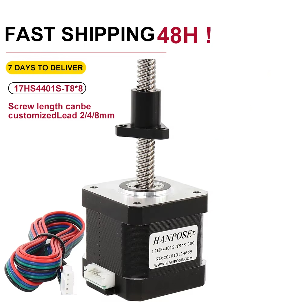 Lead Screw Stepper - Moteur pas à pas Nema17 17HS4401S-T8