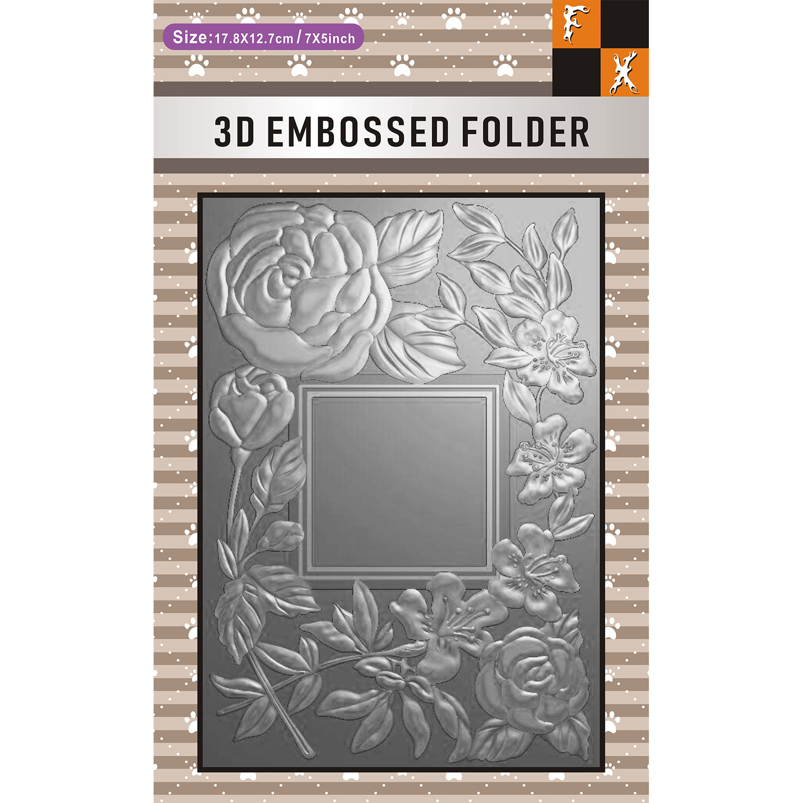 3D Printing Sla - Album photo rectangulaire avec design de