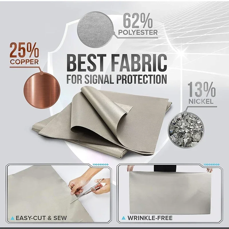 3D Printing On Fabric - Tissu Faraday pour protection haute fréquence