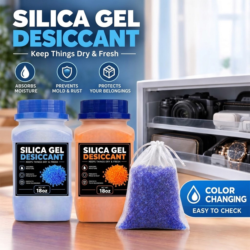 3D Printing Website - Perles de gel de silice déshydratantes
