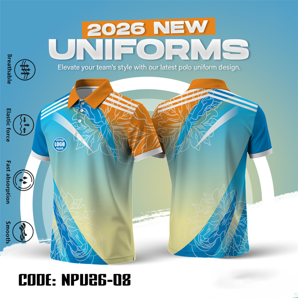 3D Printing On Fabric - Polo personnalisé gratuit 2026 – Nouveaux