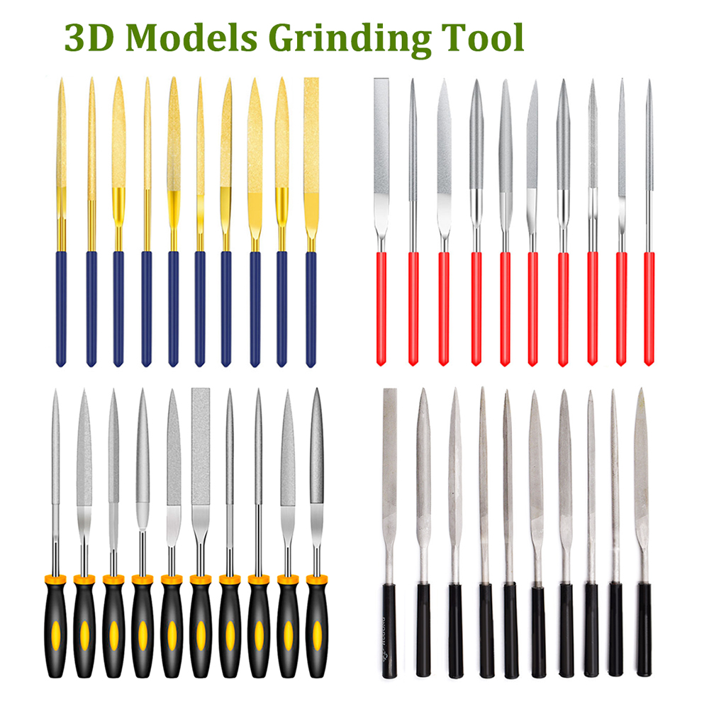 3D Printing File - Kit d'ébavurage d'aiguilles de lime de