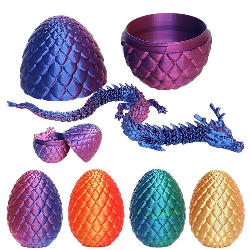 3D Printing Household Items - (BF06) Œuf de dragon imprimé en
