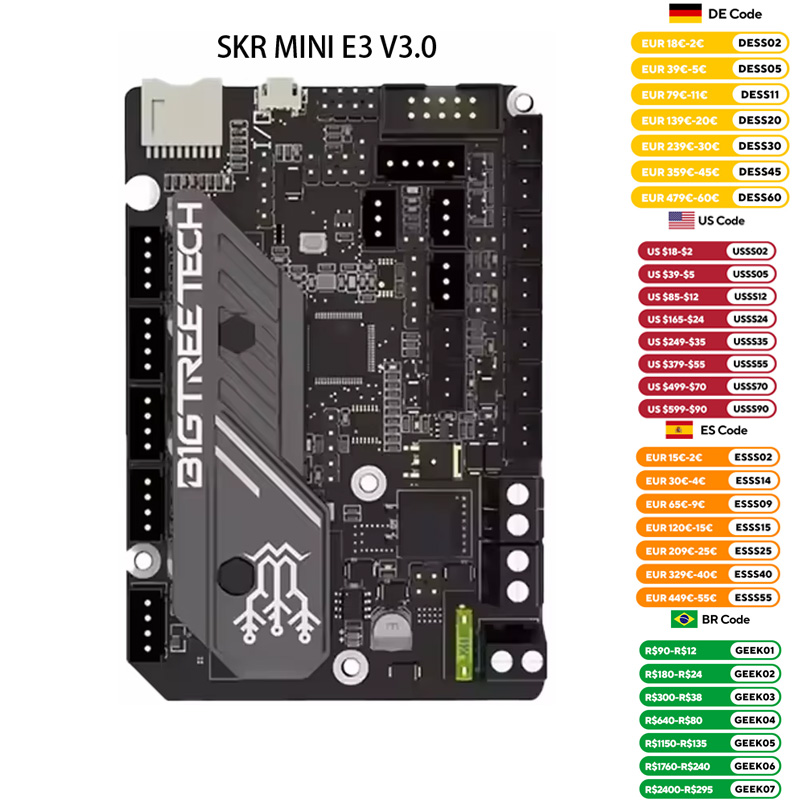Pei Sheet - BIGTREETacétone Carte mère pour imprimante 3D