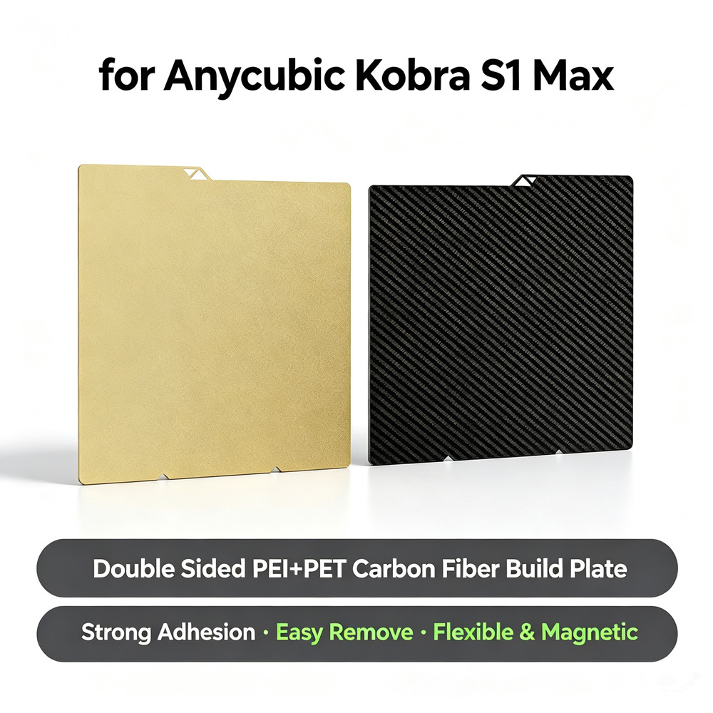 Pei Sheet - Plaque de construction améliorée pour Anycubic