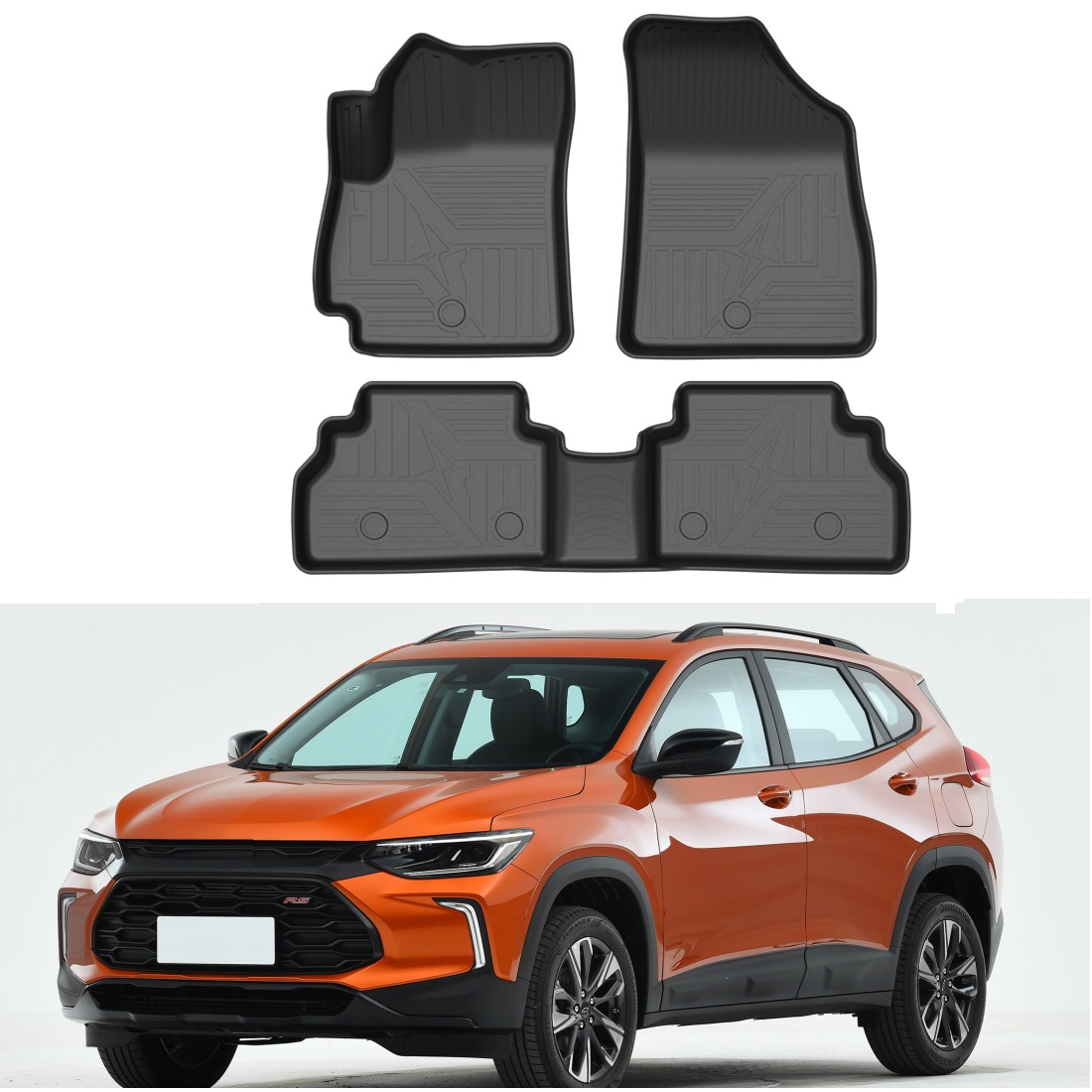 3D Printing Tpe - Tapis de sol pour Chevrolet Tracker