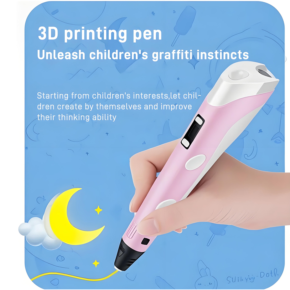 Stylo 3D avec écran LCD, jouet - 3D Printing Website avis et prix