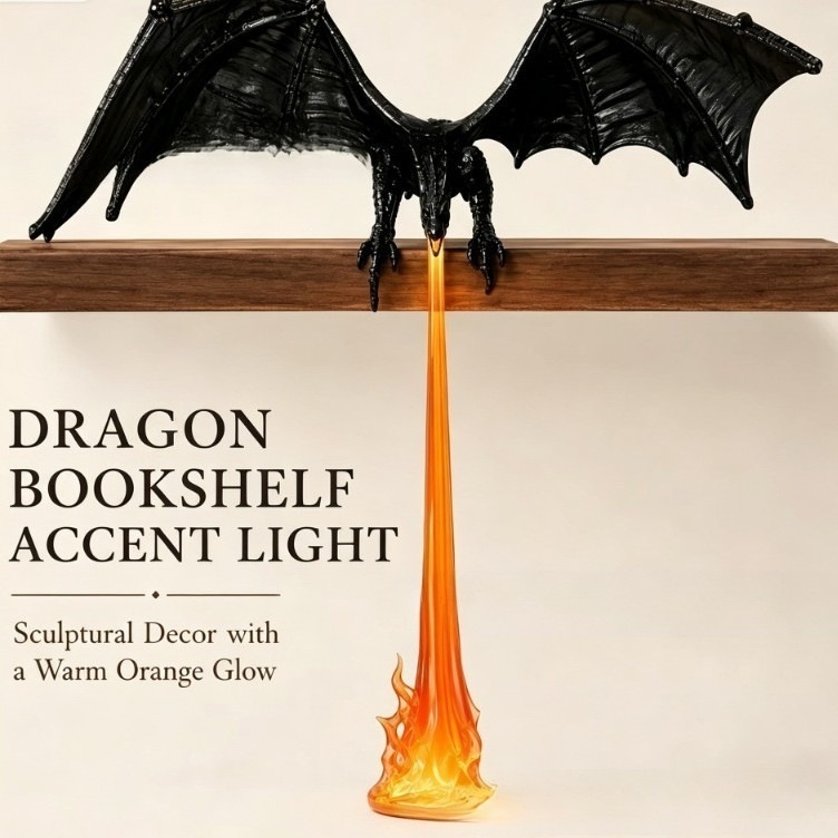 Lampe LED Dragon Souffleur de  - 3D Printing Household Items avis et prix
