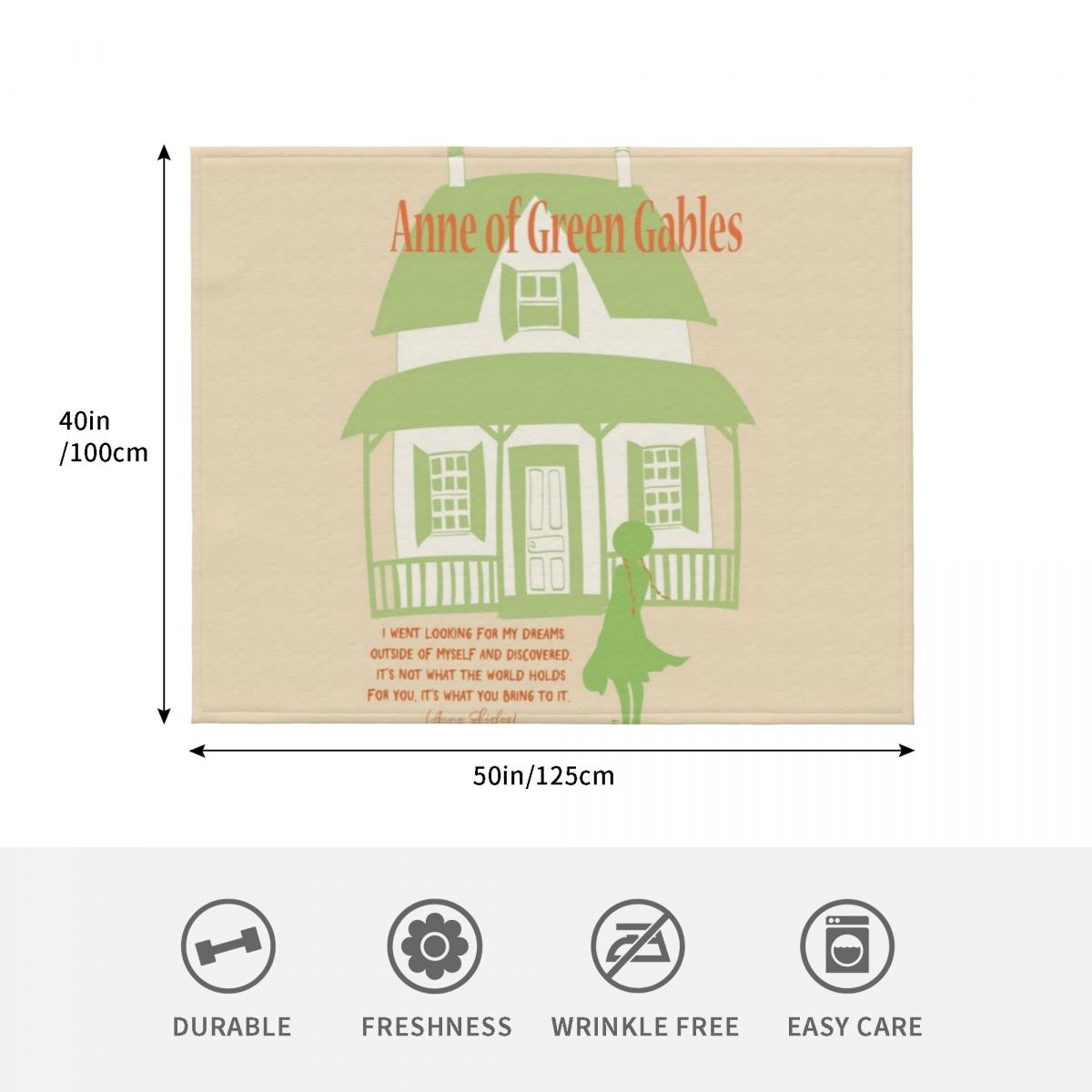 Anne de Green Gables, Anne Shi - 3D Printing Quotes avis et prix