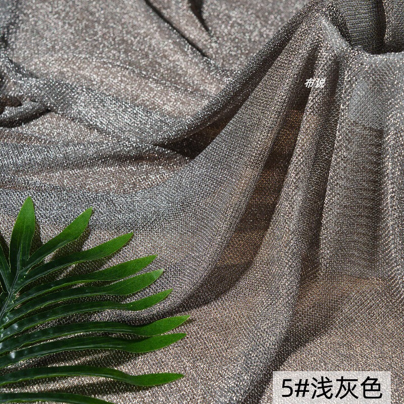Tissu gris clair métallisé ext - 3D Printing On Fabric avis et prix