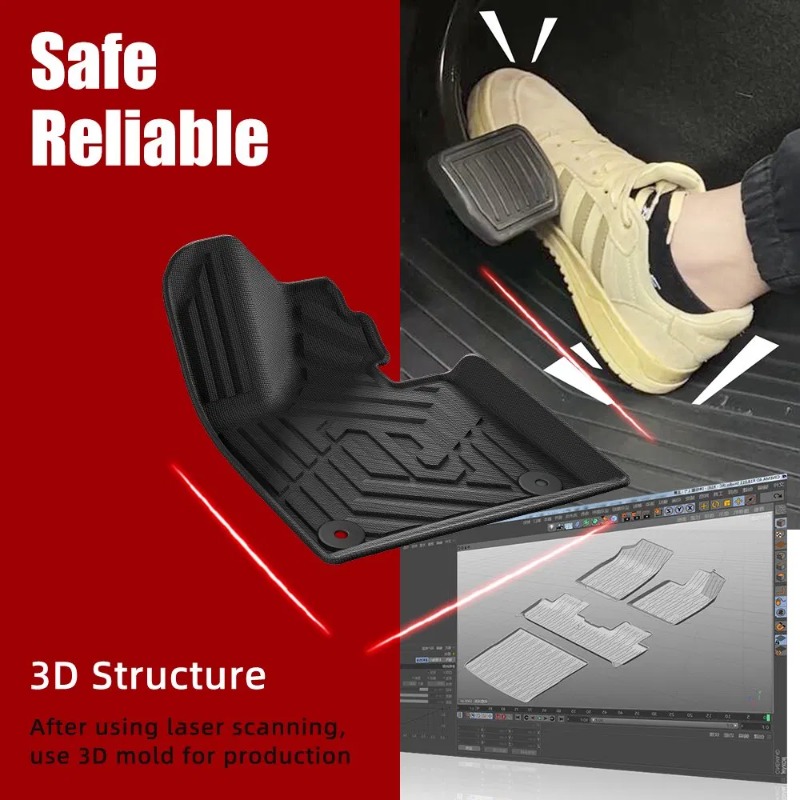 Tapis de coffre arrière 3D TPE - 3D Printing Tpe avis et prix