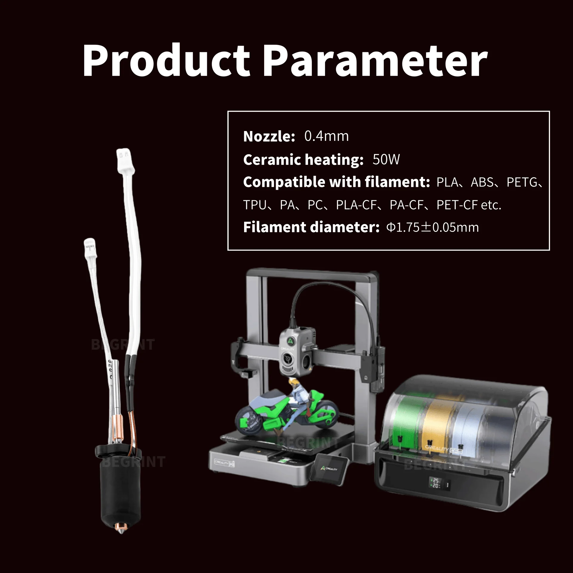 Kit de chauffage céramique hau - 3D Printing News avis et prix