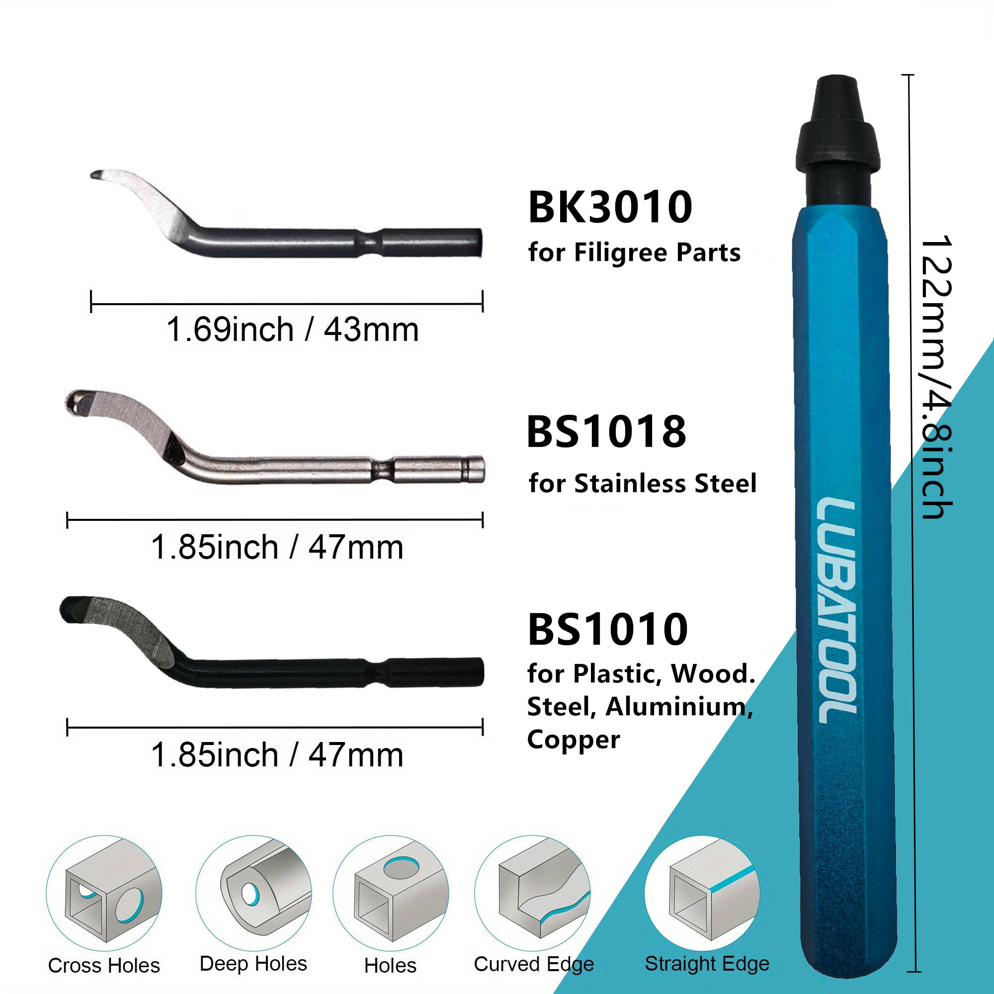 LUBATOOL Outil d'ébavurage ave - 3D Printing File avis et prix