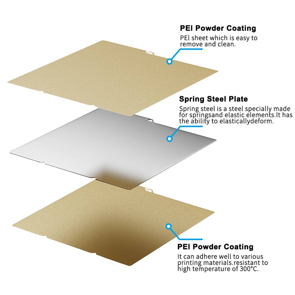 Pour Anycubic Kobra S1 plaque  - Pei Sheet avis et prix