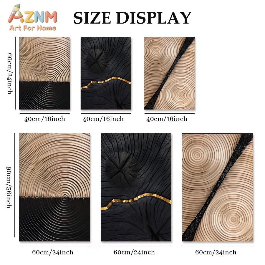 AZNM Wabi Sabi Abstrait Grain  - 3D Printing Wall avis et prix
