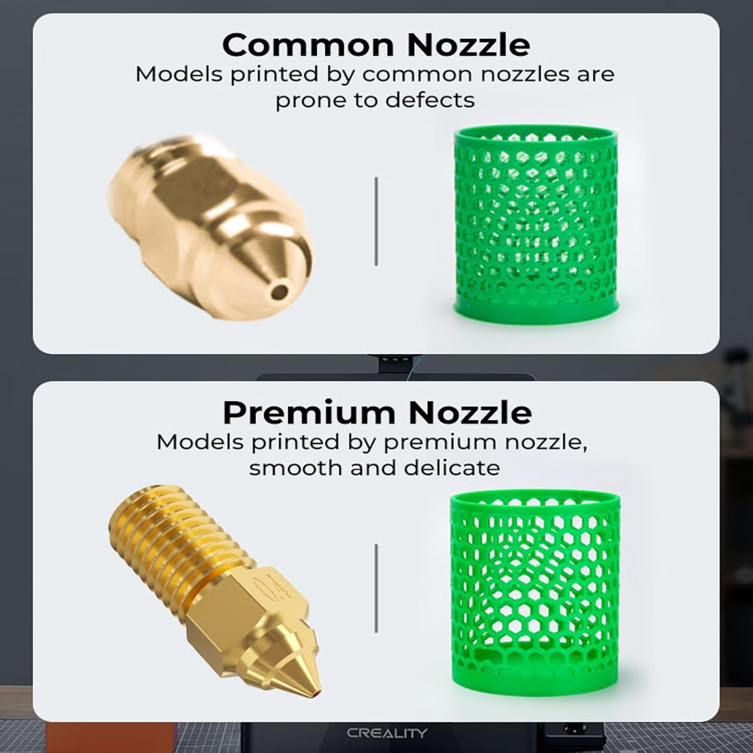 Buse Creality Ender 3 V3 SE av - Pei Sheet avis et prix