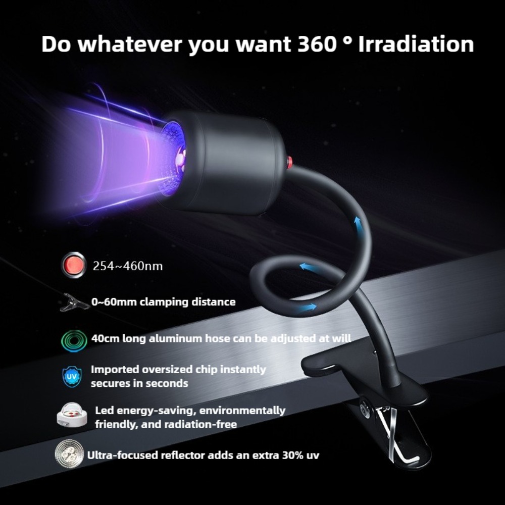 Lampe UV portable à pince 18W  - 3D Printing Sla avis et prix